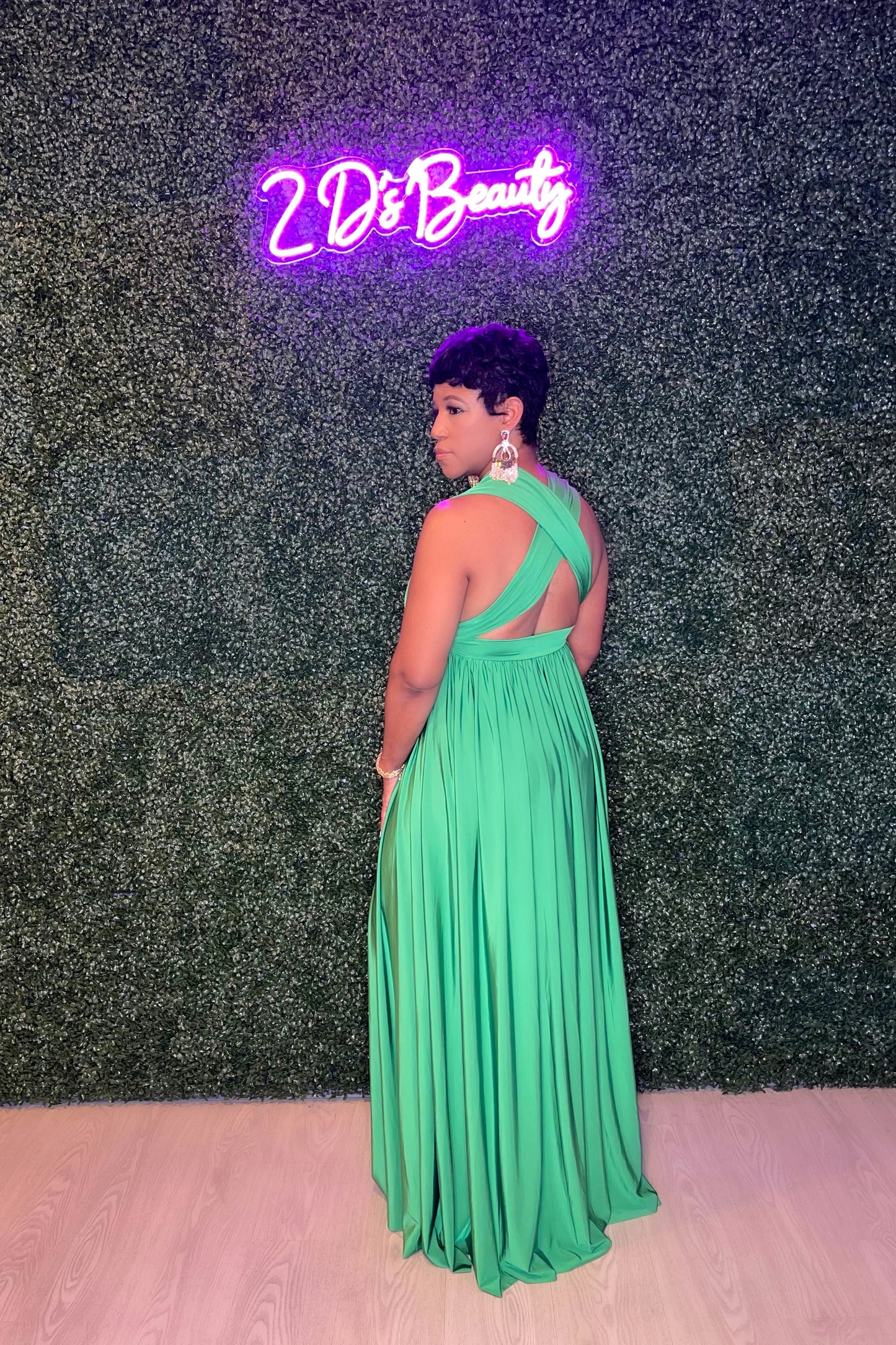 Kelly Green Dress