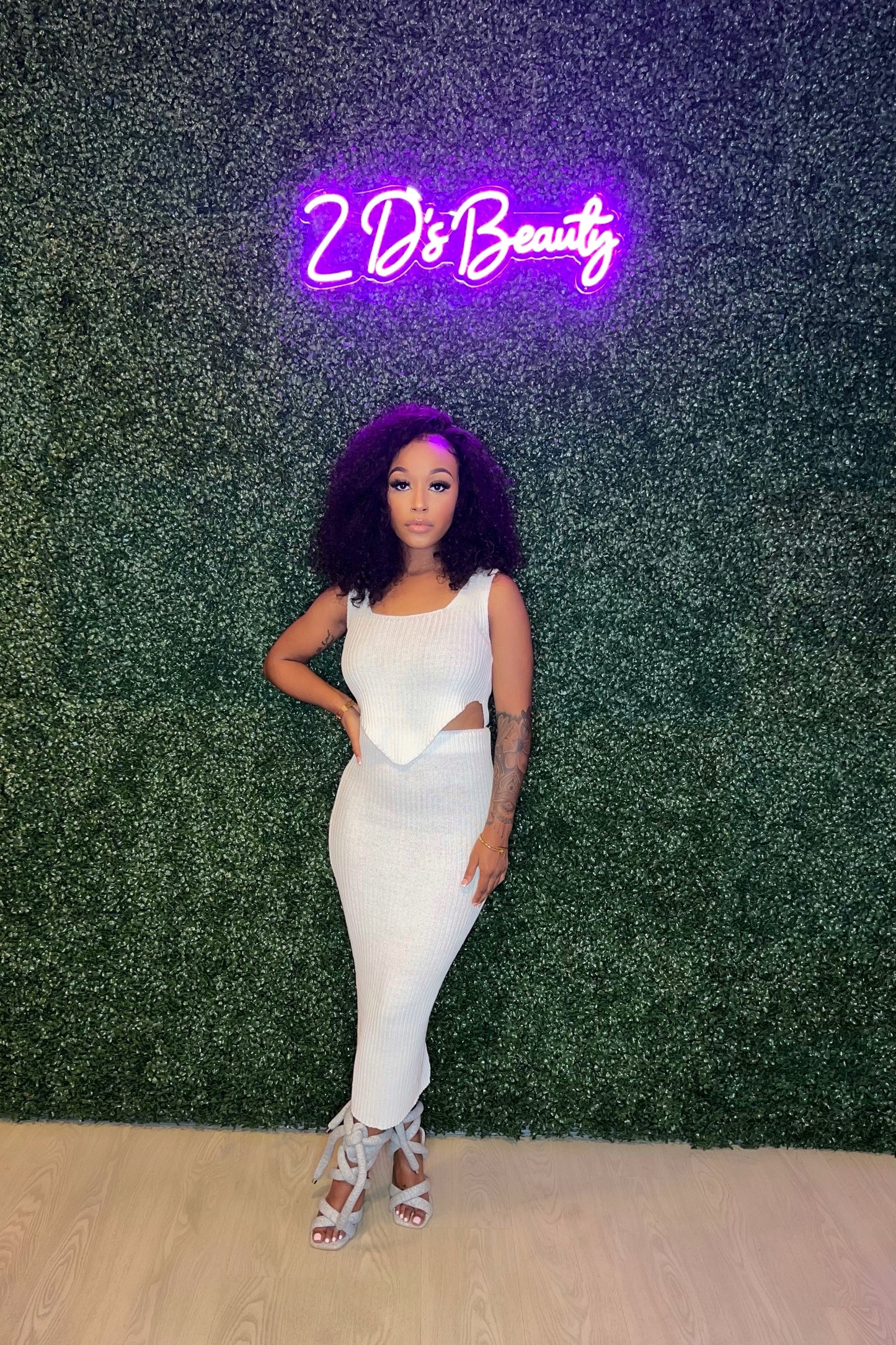 2pc White Slim