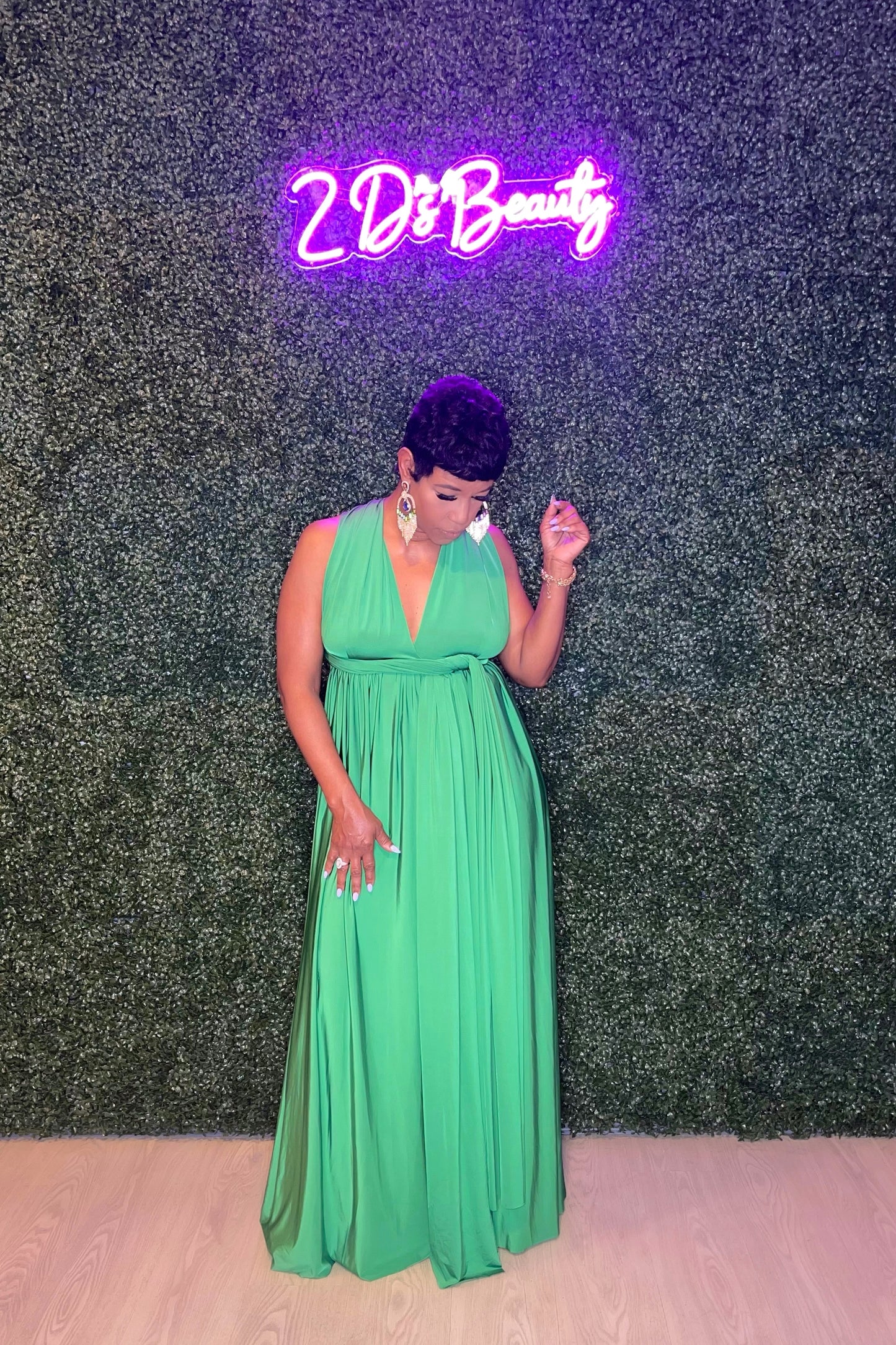 Kelly Green Dress