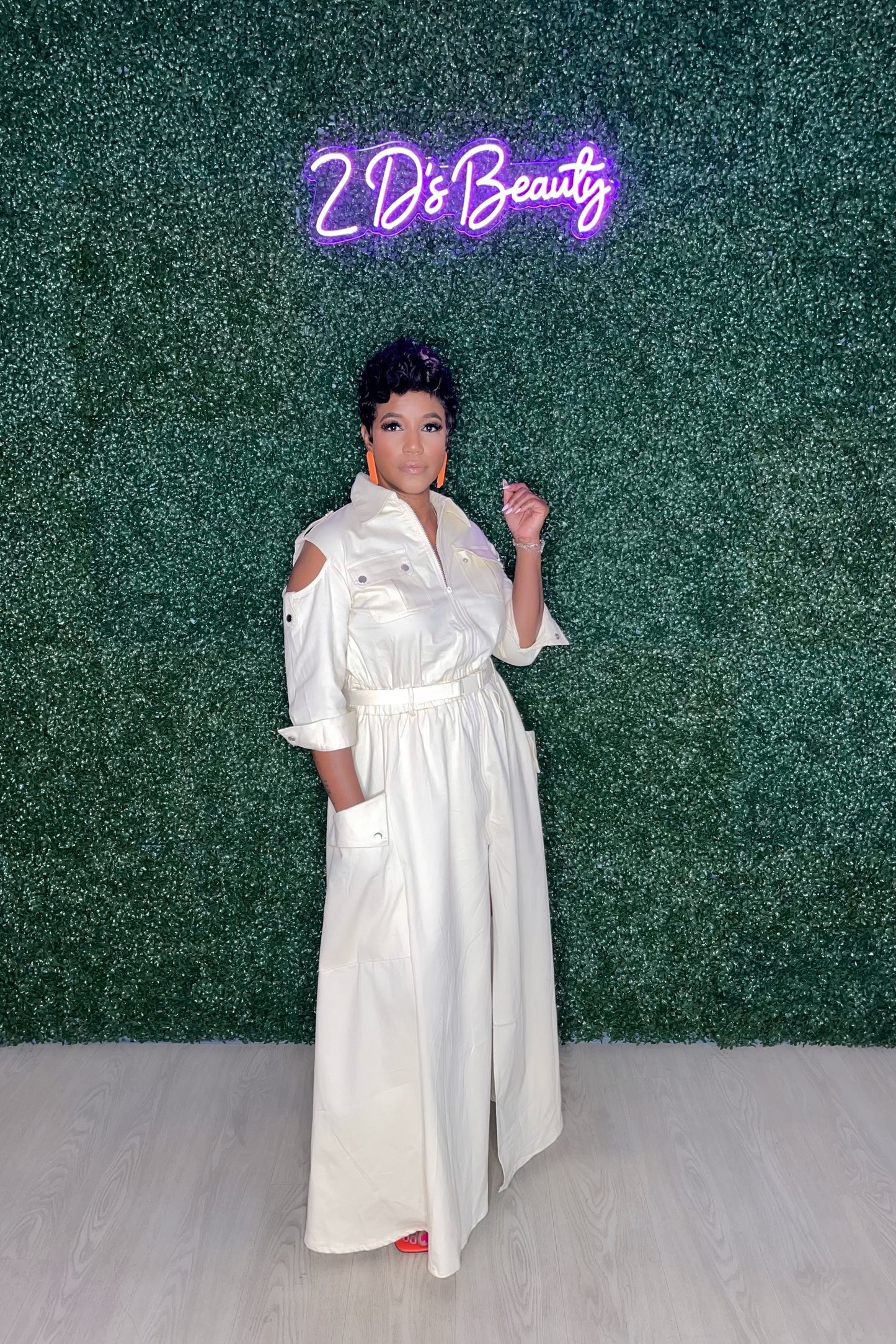 Beige Bay Dress
