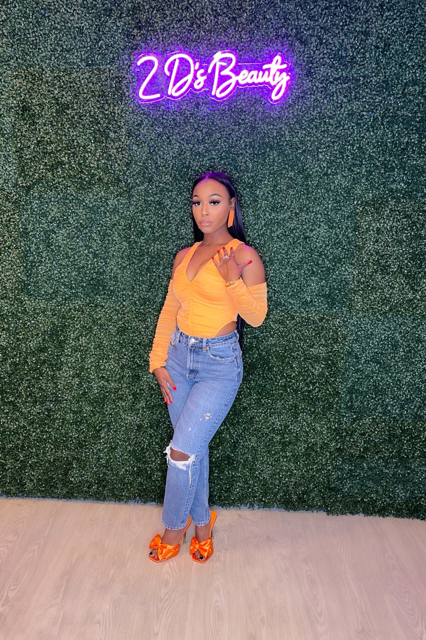 Orange Crush Bodysuit