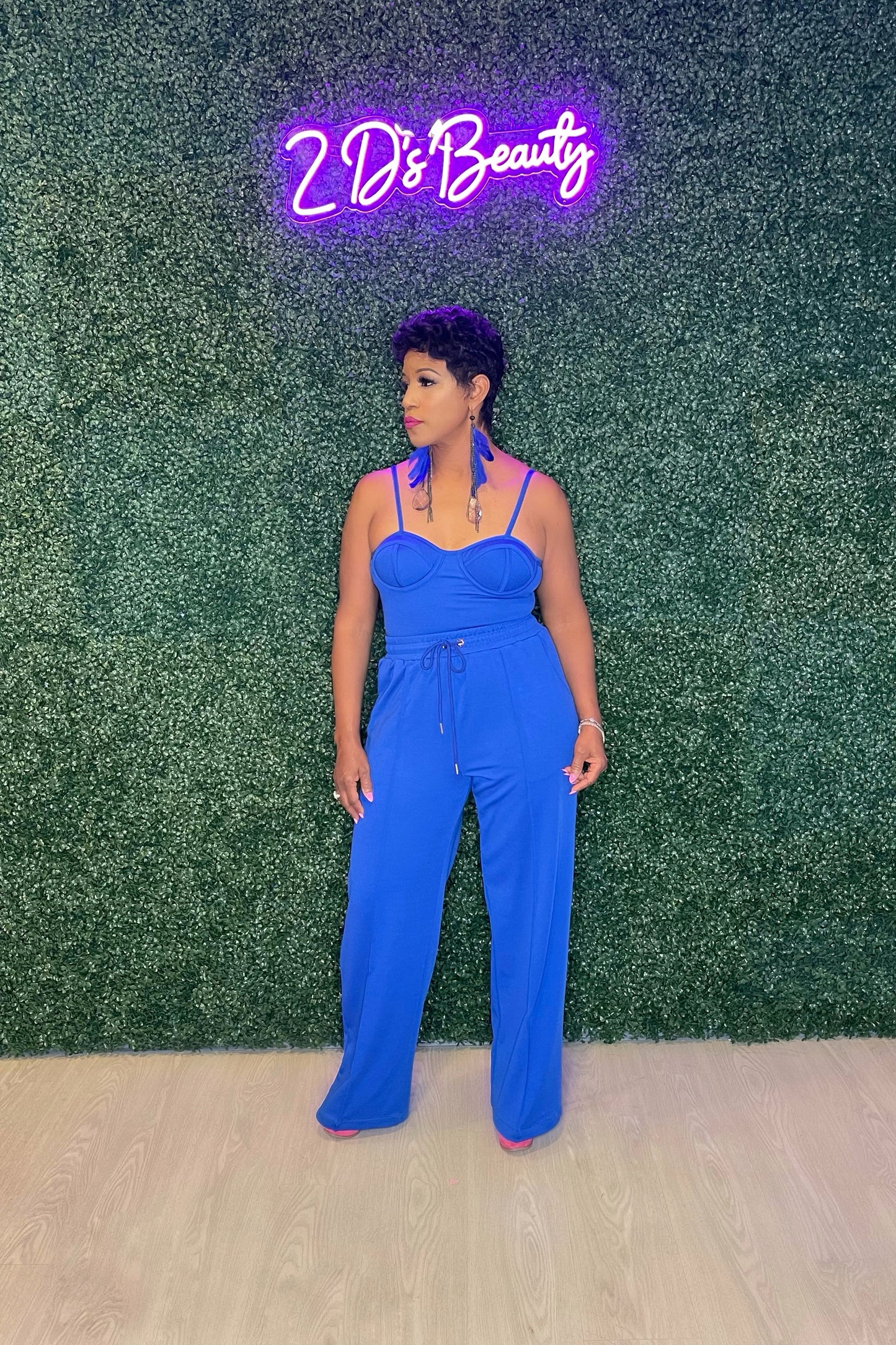 2 Piece Blue Lightening