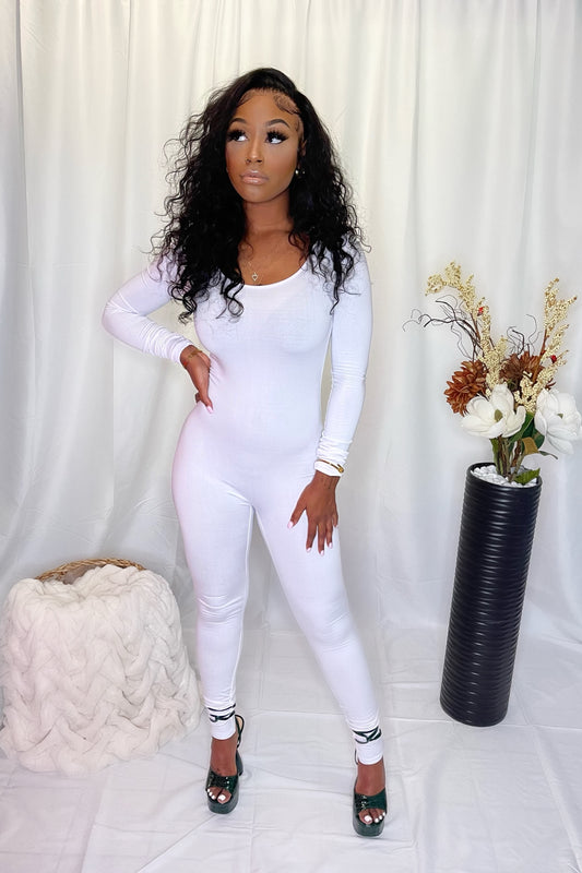 White Bodycon Jumper
