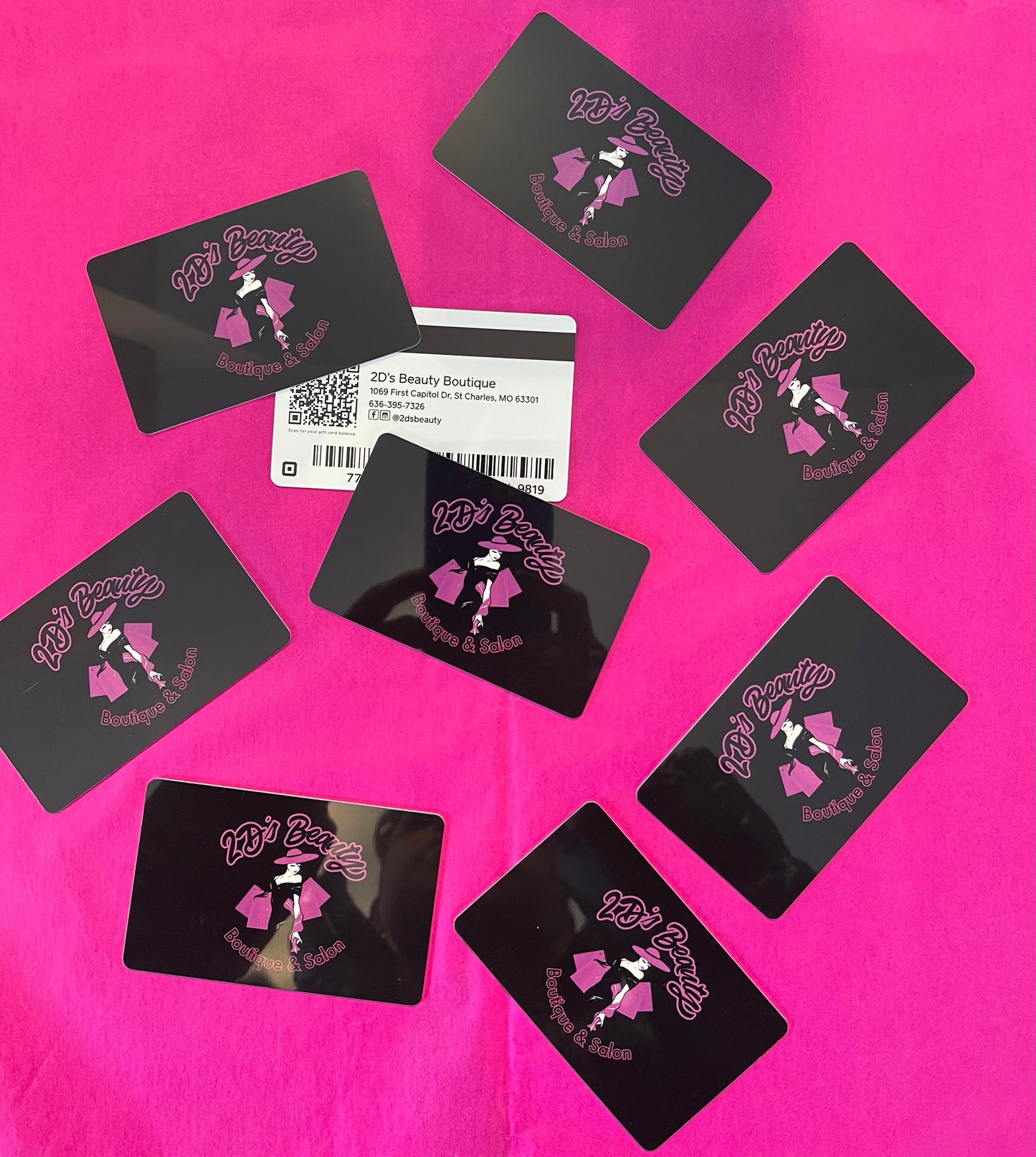 2D's Beauty Gift Cards