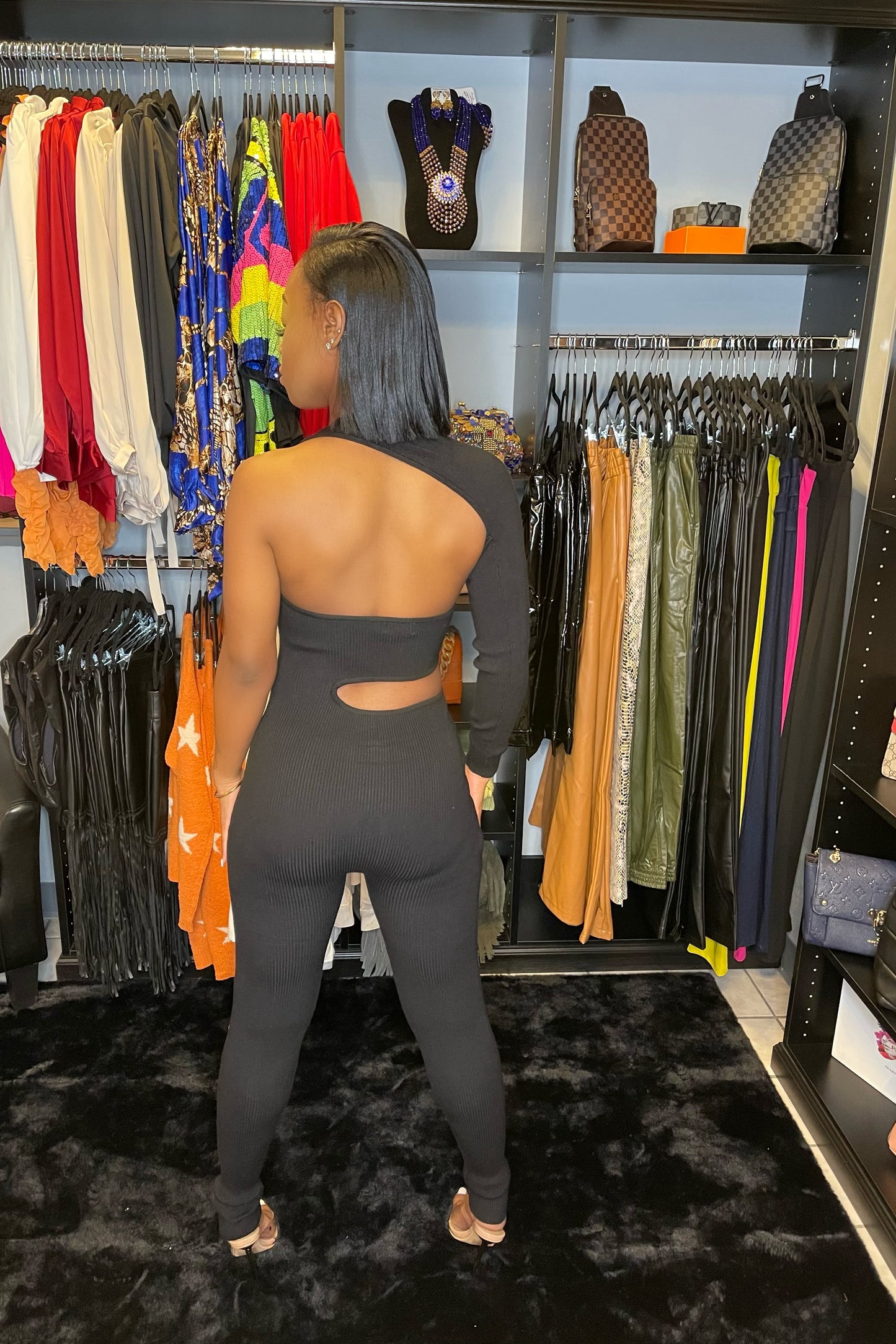 Black Spider Jumper