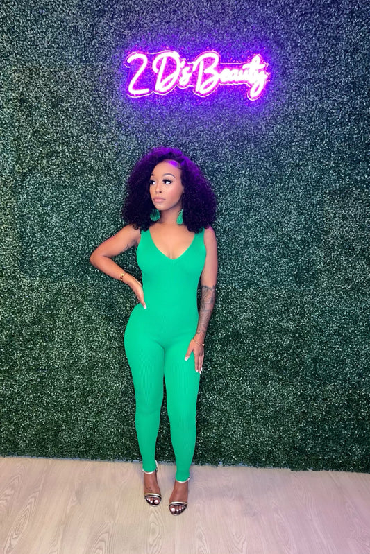 Green Body Baby Jumpsuit