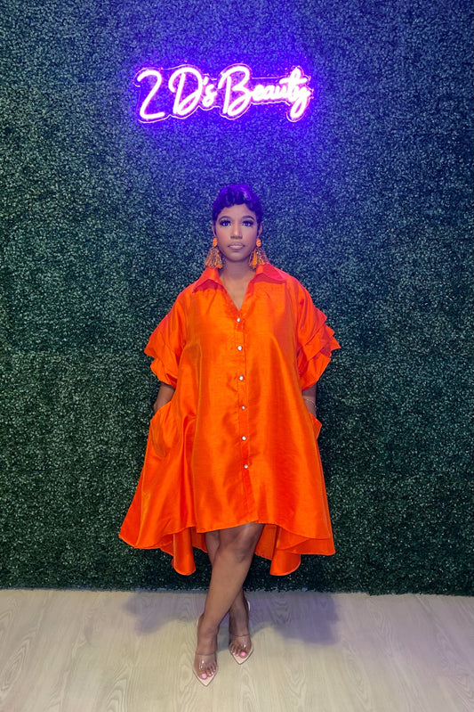 Orange Tawny Dress