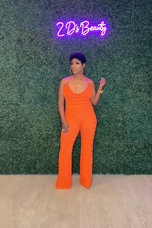 Orange Spice Jumpsuit