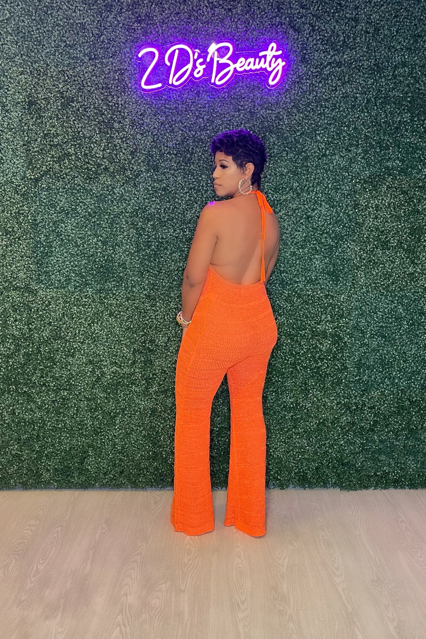Orange Spice Jumpsuit